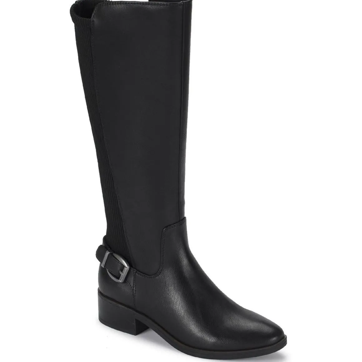 Mckayla Faux Leather Tall Knee-High Boots