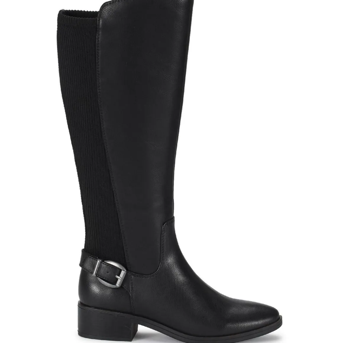 Mckayla Faux Leather Tall Knee-High Boots