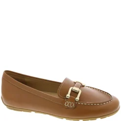 Megan Leather Slip On Loafers
