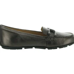 Megan Leather Slip On Loafers