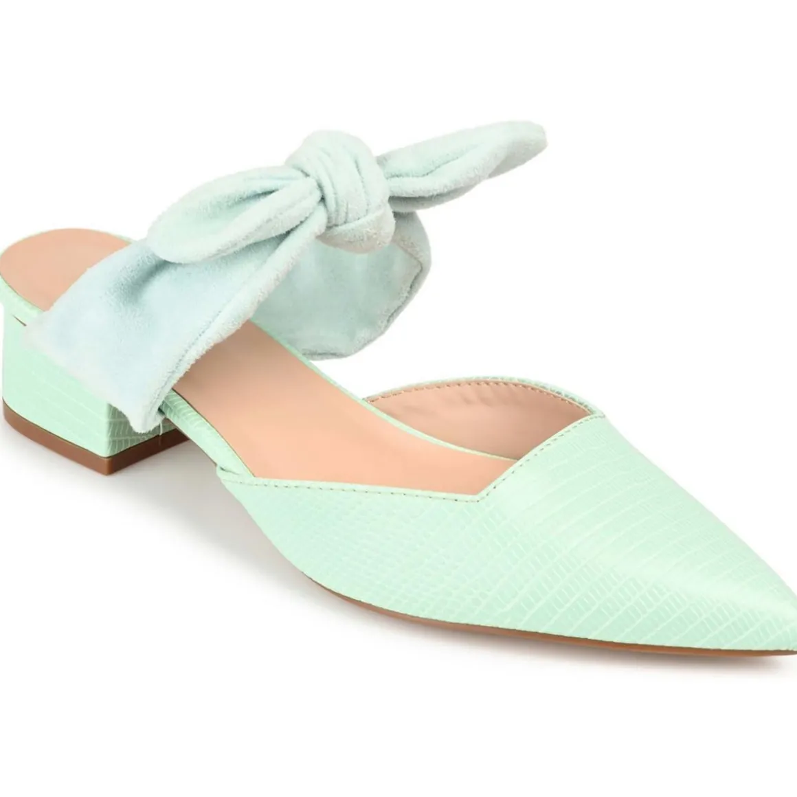 Melora Patent Cushioned Footbed Mules