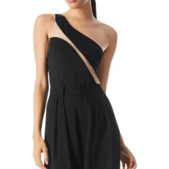 Mercedes Illusion One Shoulder Bodysuit