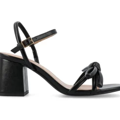 Meryl Bow Block Heel