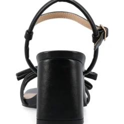 Meryl Bow Block Heel