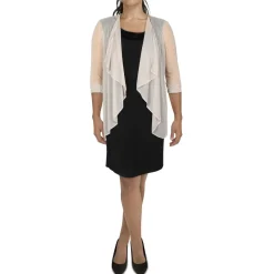 Mesh Sheer Duster Blazer