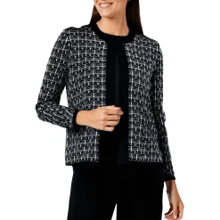 Metallic Cardigan Sweater