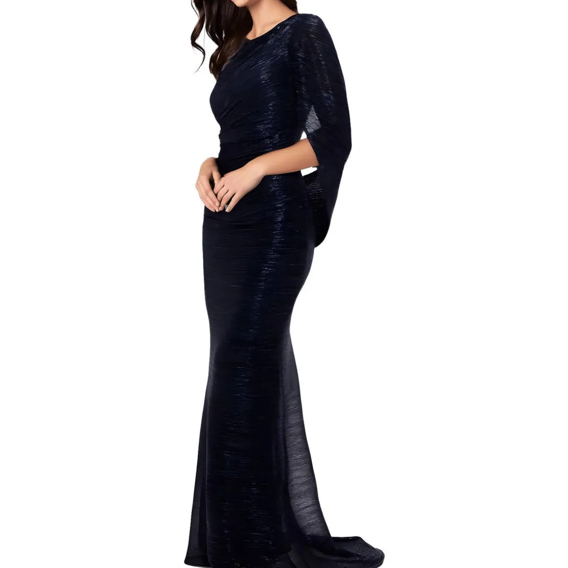 Metallic Evening Dress