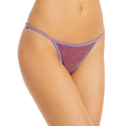 Metallic Beachwear Swim Bottom Separates