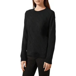 Metallic Rayon Pullover Sweater