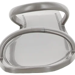 Metallic Slip On Jelly Sandals