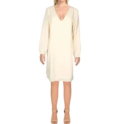 Metallic Work day Wear Shift Dress