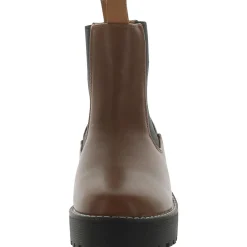 Mia Faux Leather Chelsea Boots