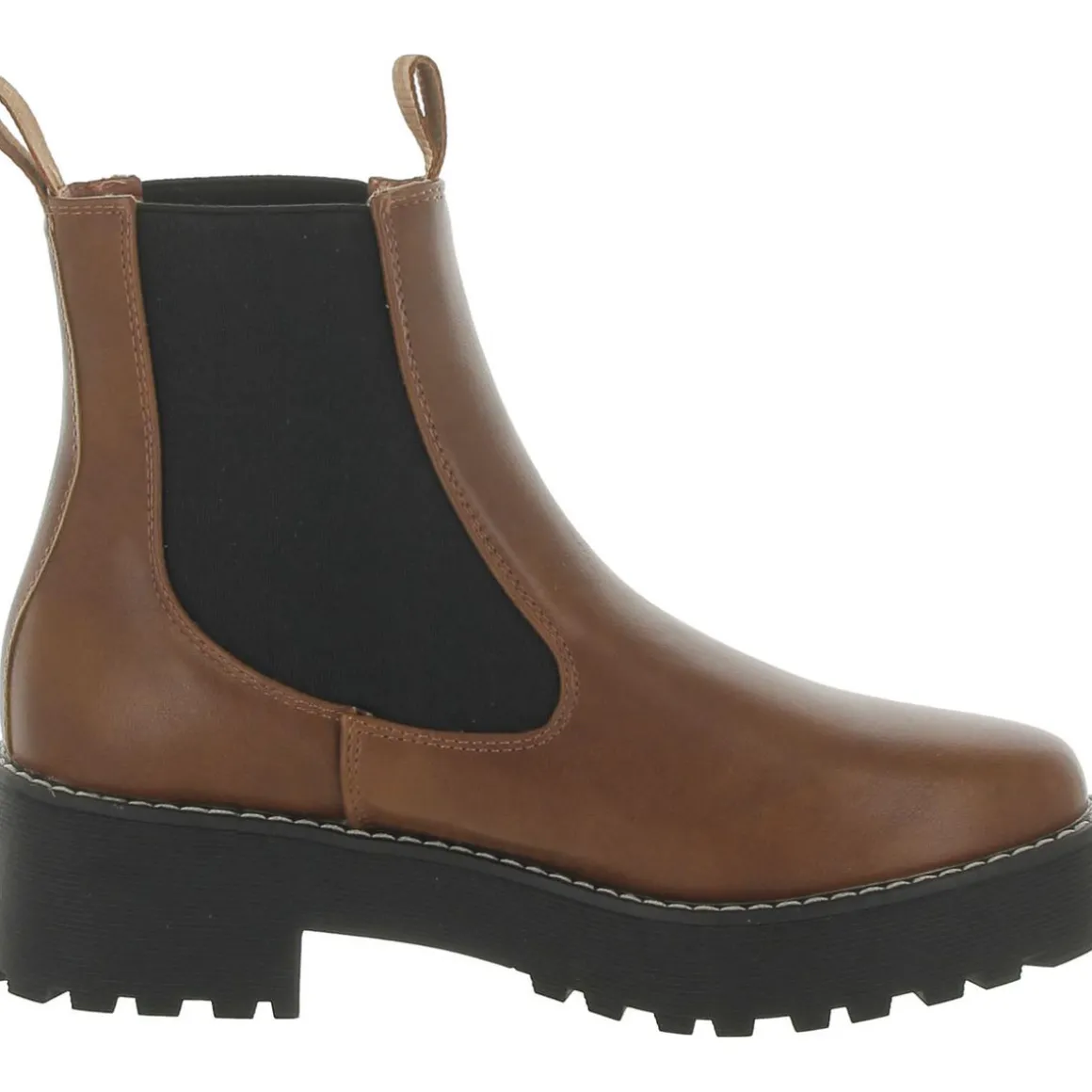 Mia Faux Leather Chelsea Boots