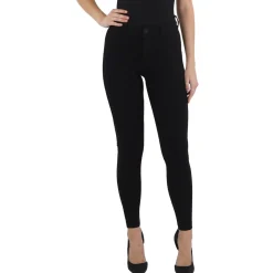 Mia High-Rise Rayon Skinny Pants