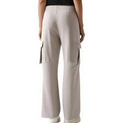 Mid Rise Cargo Sweatpants Pocket Fleece Sweatpants