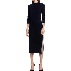 Midi Mock Neck Sweaterdress