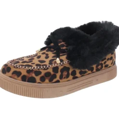 Midnight Faux Suede Moccasins