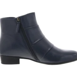 Mila Zipper Ankle Boots