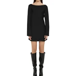 Mini Bell Sleeve Shift Dress