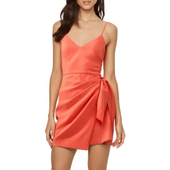 Mini V-Neck Cocktail And Party Dress
