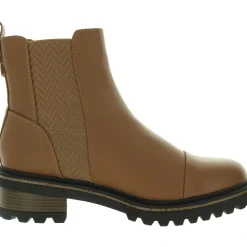 Mirette Faux Leather Ankle Booties