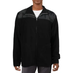 Mixed Media Fleece Jacket