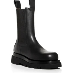 Mixed Media Chelsea Boots