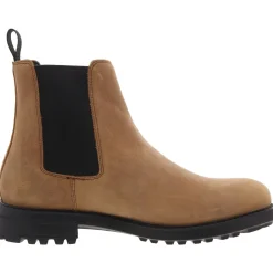 Mixed Media Nubuck Chelsea Boots