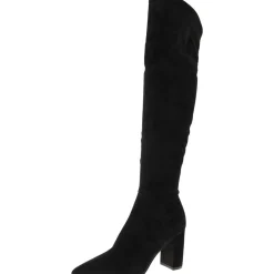 Miykah 2 Faux Suede Pointed Toe Over-The-Knee Boots