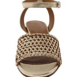 Modessa Woven Leather Block Heel