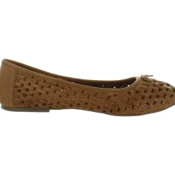 MOGENI Leather Ballet Flats