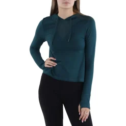 Moisture Wicking Cropped Hoodie