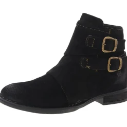 Moraga Zipper Leather Booties