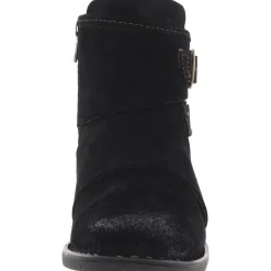 Moraga Zipper Leather Booties