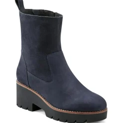 morgan Faux Suede Zipper Ankle Boots