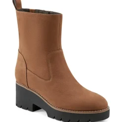 morgan Faux Suede Zipper Ankle Boots