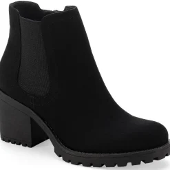 Morghan Faux Suede Cold Weather Heels