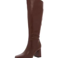 MTB2323 Block Heel Knee-High Boots