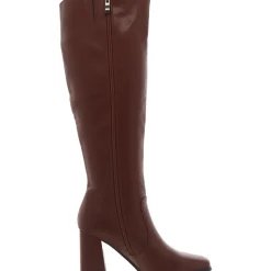 MTB2323 Block Heel Knee-High Boots