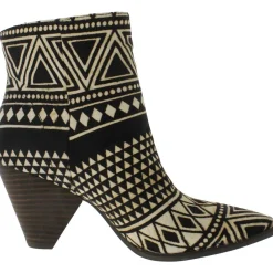 Munise 2 Leather Calf Hair Booties