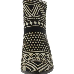 Munise 2 Leather Calf Hair Booties