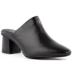 Muse Metallic Suede Mules