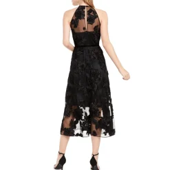 Myranda Embellished Halter Party Dress