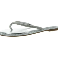 Myrline Rhinestone Slip On Thong Sandals