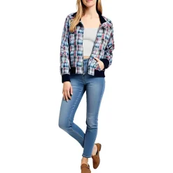 Myrtle Beach Plaid Cotton Soft Shell Jacket