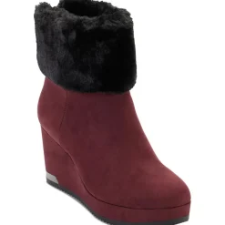 Nadra Faux Suede Dressy Booties