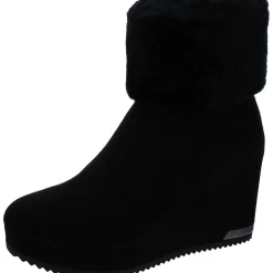 Nadra Faux Suede Dressy Booties