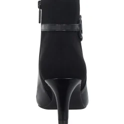 Najila Faux Leather Ankle Booties