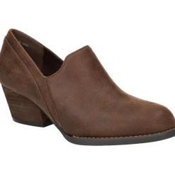 Nakia Faux Leather Slip On Booties