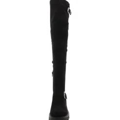 Nans Faux Suede Tall Over-The-Knee Boots